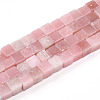 Natural Pink Opal Beads Strands G-T140-44B-02-4