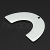 Tarnish Resistant 201 Stainless Steel Pendants STAS-R111-LA092-2