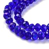 Electroplate Glass Beads Strands X1-EGLA-A034-T4mm-L16-3
