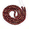 Baking Painted Glass Beads Strands DGLA-N010-6mm-07-2