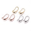 Brass Earring Hooks X-KK-L177-33-1