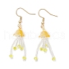 304 Stainless Steel Dangle Earrings EJEW-MZ00454-3