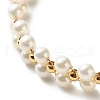 Round Shell Pearl Beaded Bracelets X1-BJEW-TA00008-4