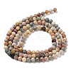 Natural Agate Beads Strands G-G991-A03-A-01A-4