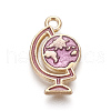 Alloy Enamel Pendants ENAM-N047-L02-1