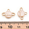 Alloy Enamel Pendants ENAM-T009-66C-RS-3