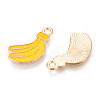 Fruit Alloy Enamel Pendants ENAM-T022-32D-2
