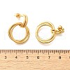 201 Stainless Steel Stud Earrings EJEW-Q026-03G-3