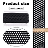FINGERINSPIRE 10 Yards Polyester Elastic Hollow Wide Band DIY-FG0006-44B-2