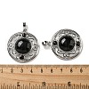 Natural Obsidian Pendants G-Q158-03Q-3
