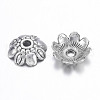 Tibetan Style Alloy Bead Caps X-LF0370Y-2