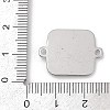 Alloy Light Yellow Enamel Connector Charms FIND-XCP0003-32-3