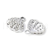 Alloy Crystal Rhinestone Pendants PALLOY-E775-11P-2
