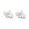 Tarnish Resistant 304 Stainless Steel Charms STAS-I123-07P-1