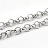 Tarnish Resistant 304 Stainless Steel Rolo Chains CHS-L001-28-8mm-1