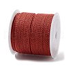 20M Polyester Braided Cord for Jewelry Making OCOR-G015-04A-09-3