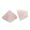 Natural Rose Quartz Orgonite Pyramid Display Decorations G-C186-08H-3