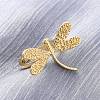 Brass Cuff Rings for Women RJEW-U047-36G-1