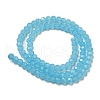 Imitation Jade Glass Beads Stands EGLA-A035-J4mm-D04-4