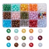 450Pcs 15 Colors Round Imitation Gemstone Acrylic Beads OACR-YW0001-19-1