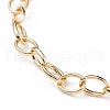 Brass Cable Chain Bracelet BJEW-JB07079-4