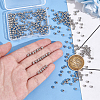 Unicraftale 300Pcs Alloy Spacer Beads FIND-UN0015-58-3