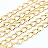 Brass Twisted Chains Curb Chains CHC-L037-01G-1