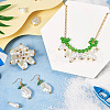 9 Sets 9 Style ABS Plastic Imitation Pearl Pendants KY-TA0001-23-14