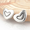 Tibetan Style Alloy Beads TIBEB-Q068-21AS-RS-5