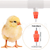 PVC Iron Chicken Water Nipple Drinker Feeders FIND-WH0062-38-2