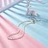 Mother's Day Jewellery Vintage Natural Pearl Beaded Necklace for Women X-NJEW-JN03787-02-2