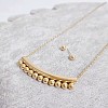 Round 304 Stainless Steel Stud Earrings & Pendant Necklaces Sets FS-WG95951-14-1