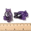 Natural Amethyst Pendants G-M417-08C-3