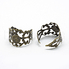Iron Filigree Cuff Rings MAK-Q011-38AB-2