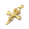 PVD Vacuum Plating 304 Stainless Steel Pendants STAS-B069-43G-01-2