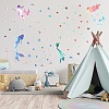 Gorgecraft 2 Sheets 2 Style PVC Wall Stickers AJEW-GF0004-50-5