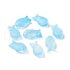 Transparent Spray Painted Glass Beads X1-GLAA-I050-10E-1