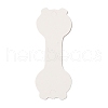 Fold Over Bear Shaped Cardboard Paper Jewelry Display Cards for Necklace & Bracelet Storage CDIS-A006-05-2