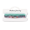 Bohemian Glass Beaded Stretch Bracelet Sets QN1212-1-1