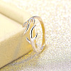 Antler Brass Adjustable Cuff Rings FS-WGA4AB5-01-3