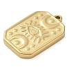 Ion Plating(IP) 304 Stainless Steel Pendants STAS-B075-20G-2