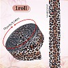 Polyester Leopard Printed Ribbons DIY-WH0632-86-2