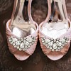 ARRICRAFT 4Pcs 2 Colors Detachable Alloy Rhinestone Shoe Buckle Clips FIND-AR0005-05-5