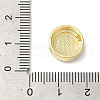 Brass Micro Pave Cubic Zirconia Beads KK-K385-002G-4