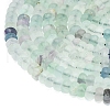 Natural Fluorite Beads Strands G-P575-A56-8x5mm-3