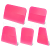 Olycraft 5Pcs 5 Styles TUP Plastic Scrapers TOOL-OC0001-62-1