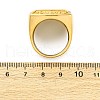 304 Stainless Steel and Rhinestone Finger Rings for Women RJEW-B121-03B-G-5