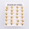 304 Stainless Steel Stud Earrings EJEW-E244-B01-G-3