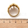 304 Stainless Steel Horse Eye Finger Rings RJEW-Q012-06G-5