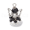 Glass Pendants PALLOY-MZ00665-01-1